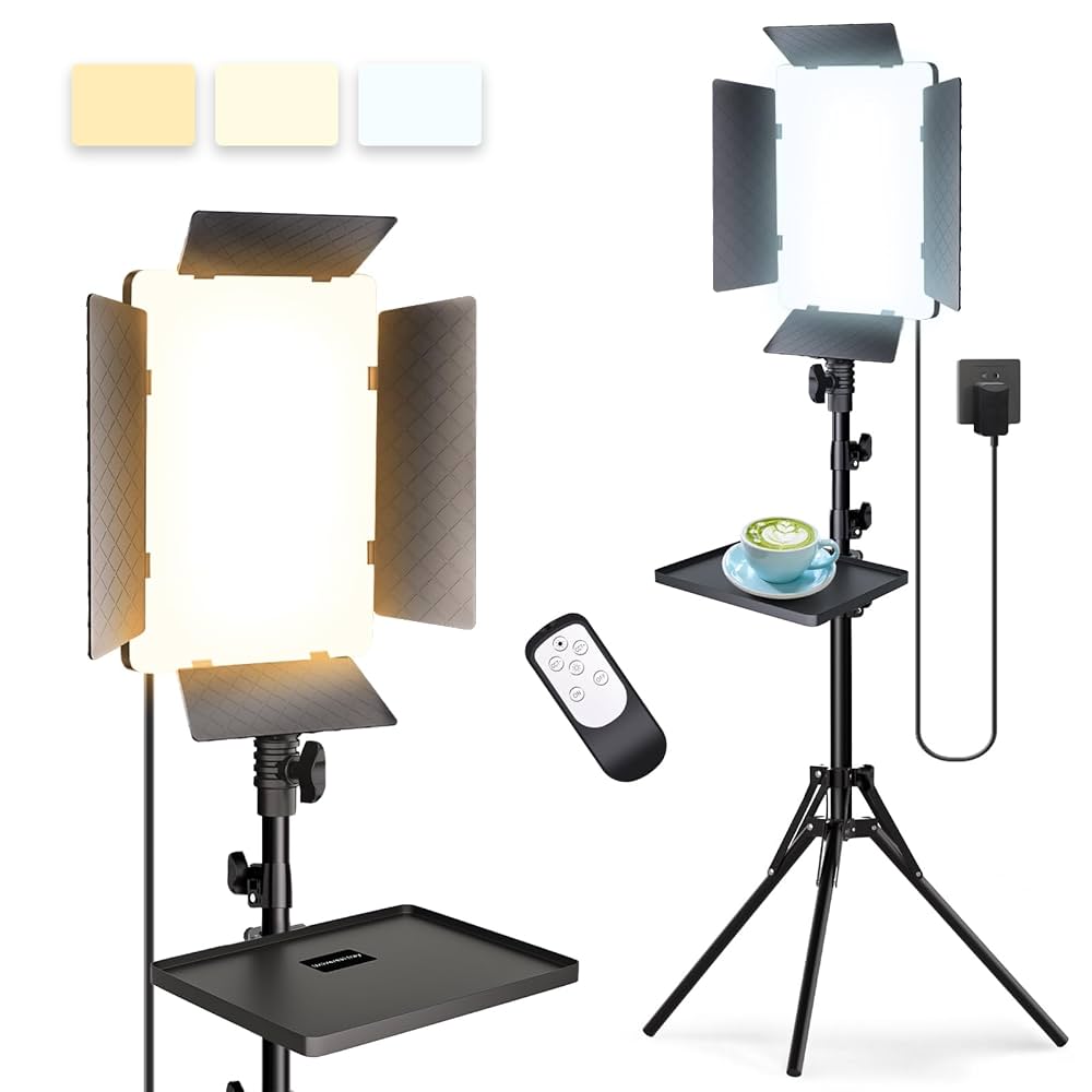 CN-Luxpad43H Bi-Color 2色調整対応LED撮影ライト撮影照明 撮影用LEDライト 2台セット Luxpad43 CN-Luxpad43H Bi-Color 2色